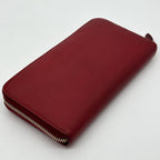 Prada Saffiano Triangle Zip Around Wallet — view 5