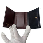 Chanel CC Logo Caviar Leather Trifold Wallet