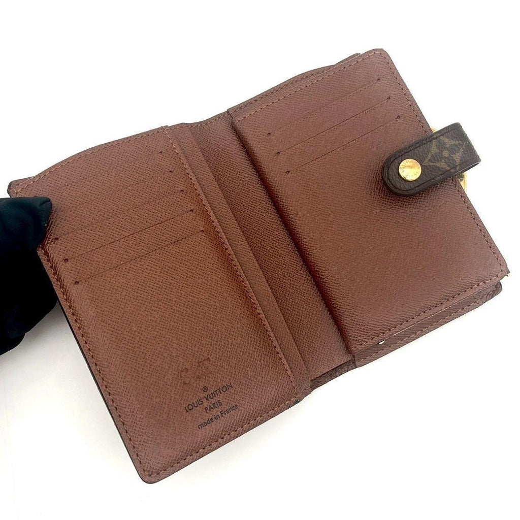 Louis Vuitton New Monogram Viennois Fold Wallet Compact Bifold — view 3