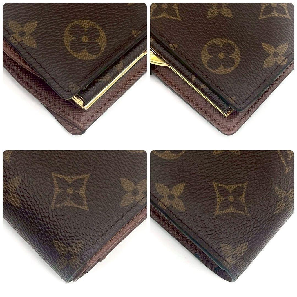 Louis Vuitton New Monogram Viennois Fold Wallet Compact Bifold — view 9