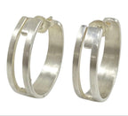 Gucci Cutout G Hoop Earrings