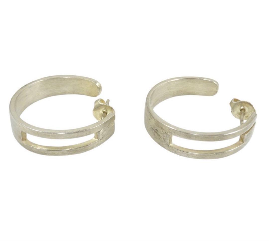 Gucci Cutout G Hoop Earrings — view 3