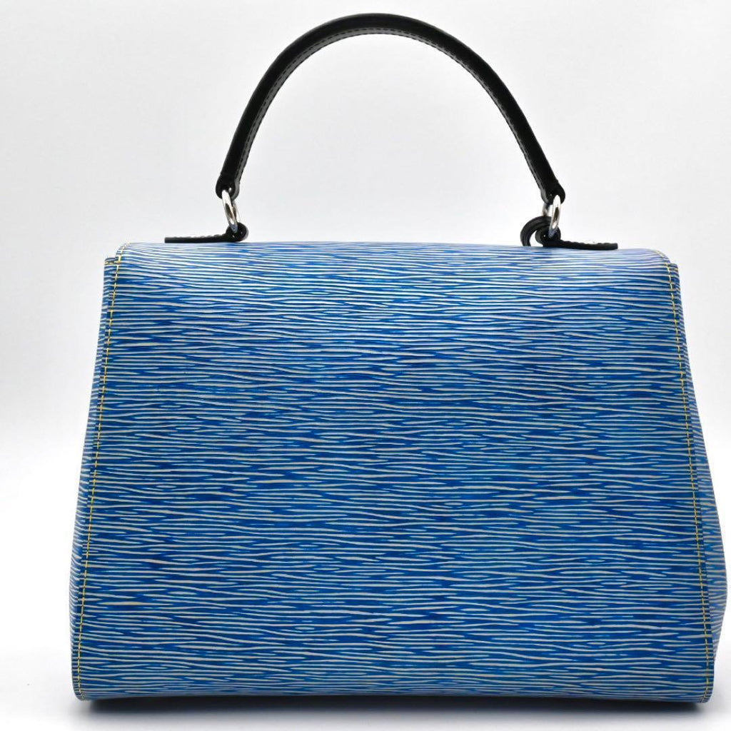 Louis Vuitton Epi Denim Cluny BB Handbag 2-Way Blue — view 3
