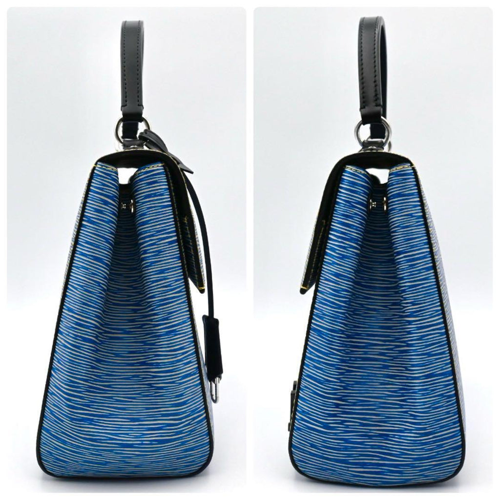 Louis Vuitton Epi Denim Cluny BB Handbag 2-Way Blue — view 7