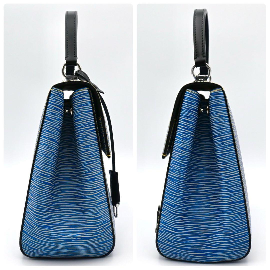 Louis Vuitton Epi Denim Cluny BB Handbag 2-Way Blue — view 7