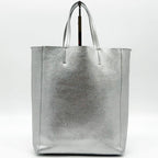 Celine Vertical Cabas Small Silver 2-Way — view 2