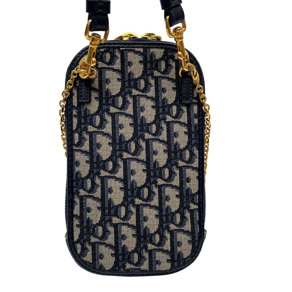 Dior Trotter Canvas Leather Smartphone Shoulder — view 2