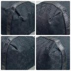 Gucci GG Sherry Line Tote Black Canvas — view 9