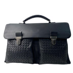 Bottega Veneta Business Briefcase Leather Black — view 2