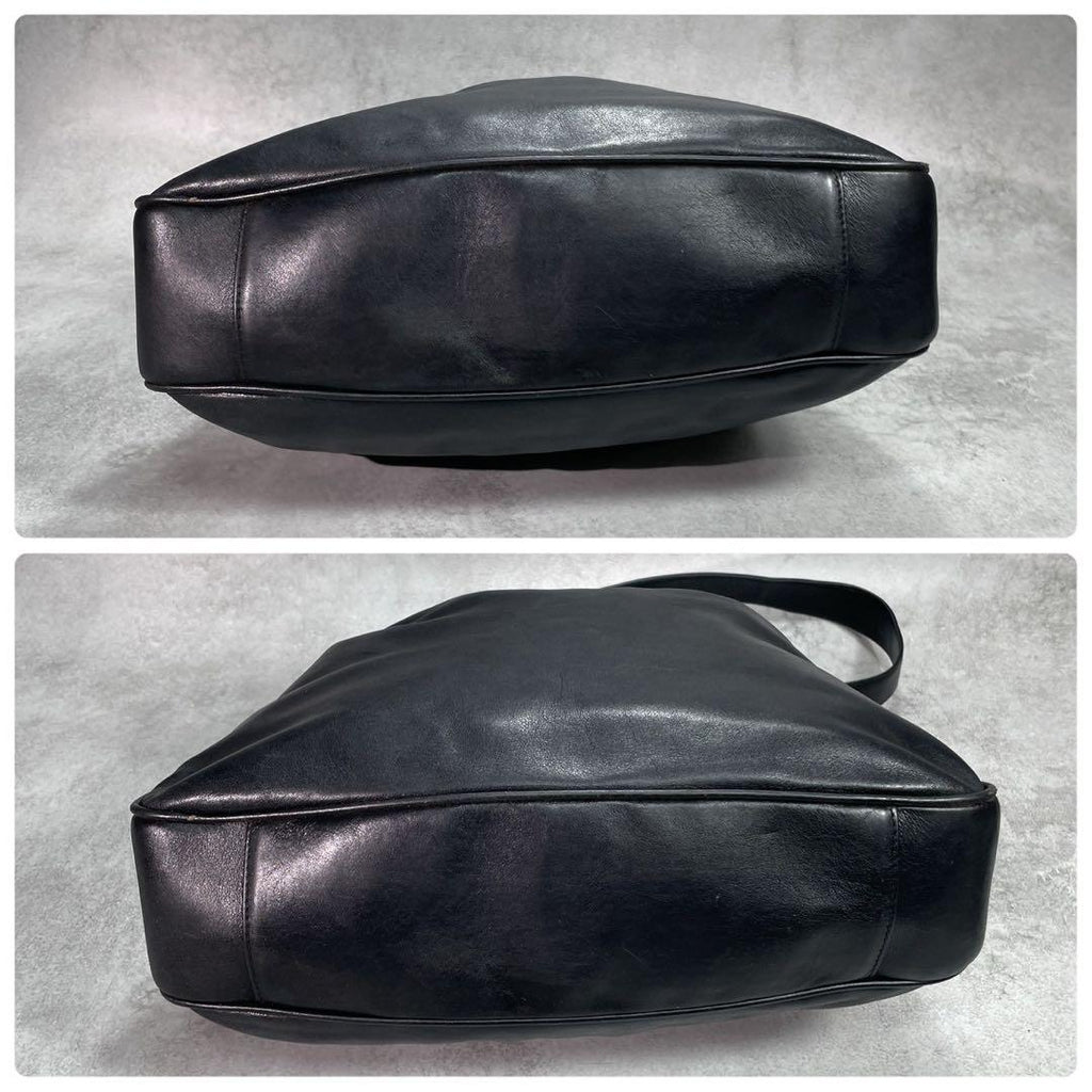Gucci Shoulder Bag 2-Way Bamboo Black Leather — view 8