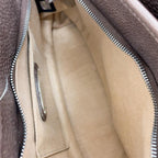 Fendi Selleria Romano Leather Handbag Brown — view 8