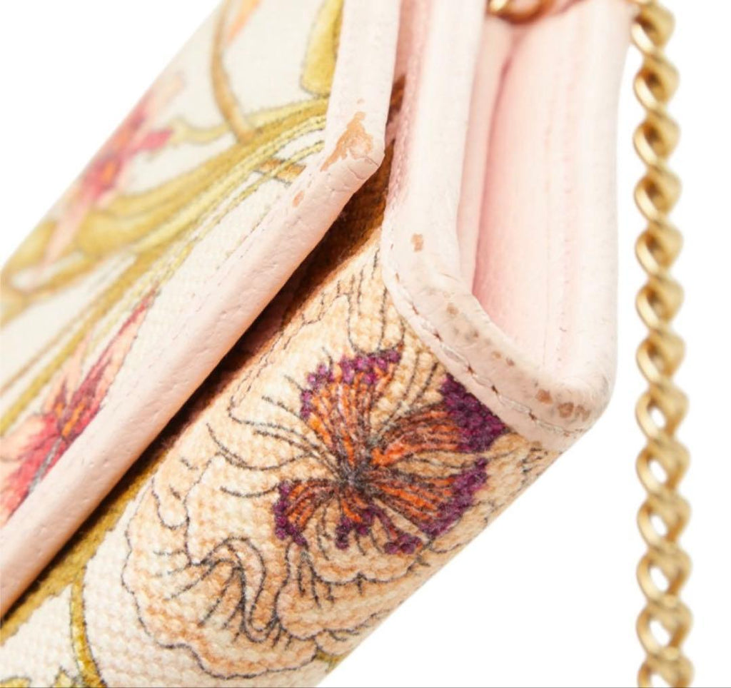 Gucci Flora Shoulder Chain Wallet — view 4