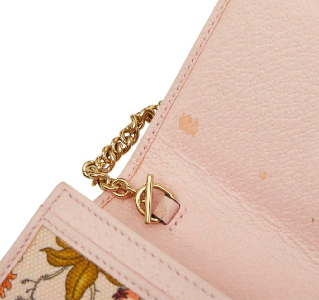 Gucci Flora Shoulder Chain Wallet — view 6