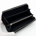 Fendi Selleria Leather Zip Around Wallet Black — view 6