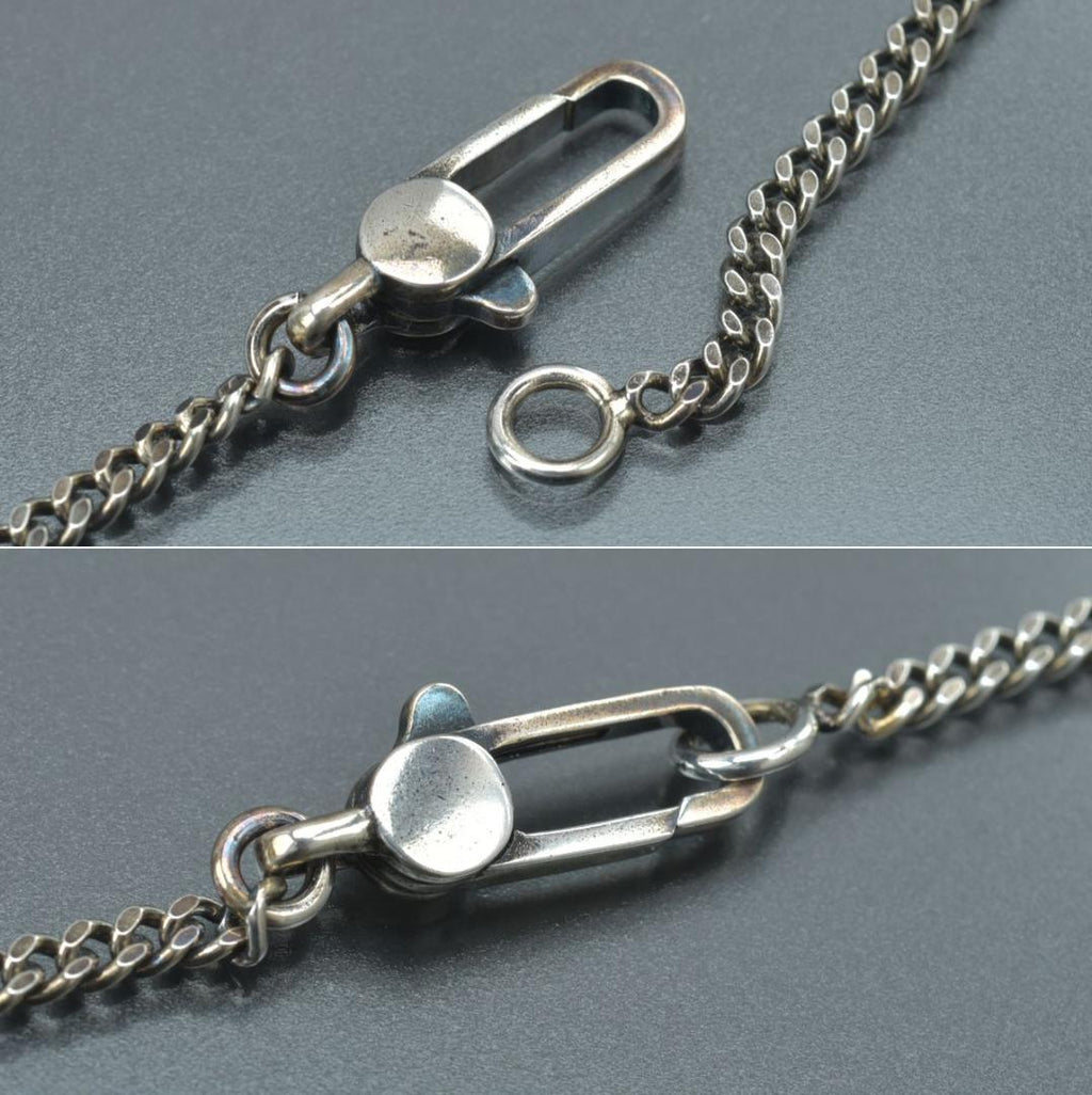 Gucci Diamante Plate Necklace 925 Sterling Silver — view 9