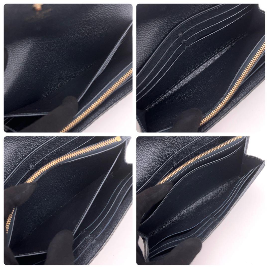 Louis Vuitton Empreinte Portefeuille Sarah Navy Limited Wallet — view 5