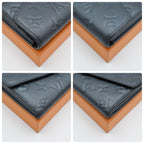 Louis Vuitton Empreinte Portefeuille Sarah Navy Limited Wallet — view 8