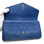 Louis Vuitton Empreinte Portefeuille Sarah Denim Ankle Wallet — view 2