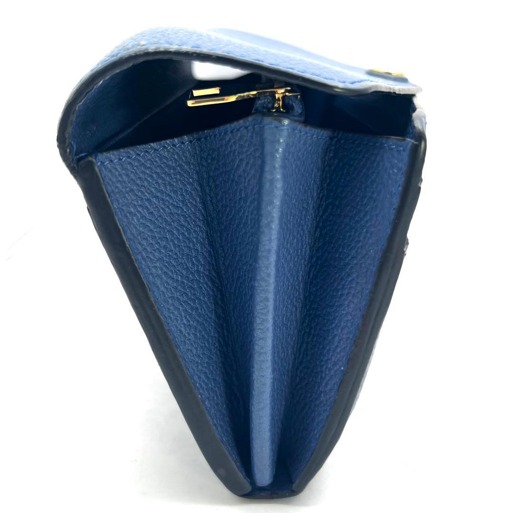 Louis Vuitton Empreinte Portefeuille Sarah Denim Ankle Wallet — view 3