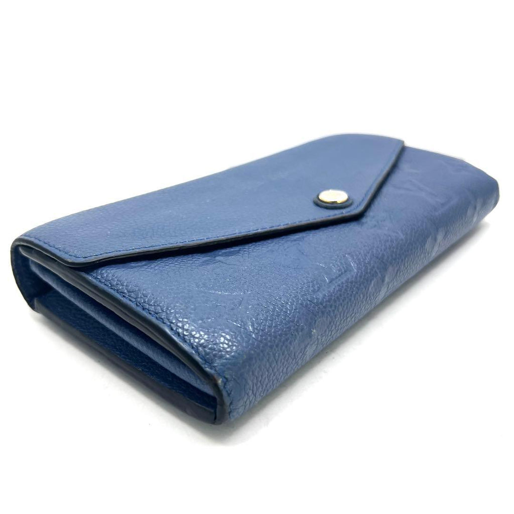 Louis Vuitton Empreinte Portefeuille Sarah Denim Ankle Wallet — view 7