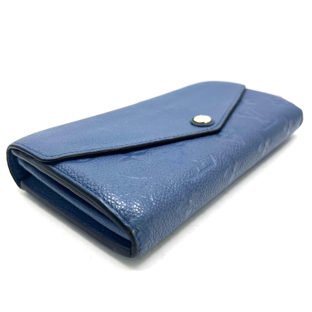 Louis Vuitton Empreinte Portefeuille Sarah Denim Ankle Wallet — view 7