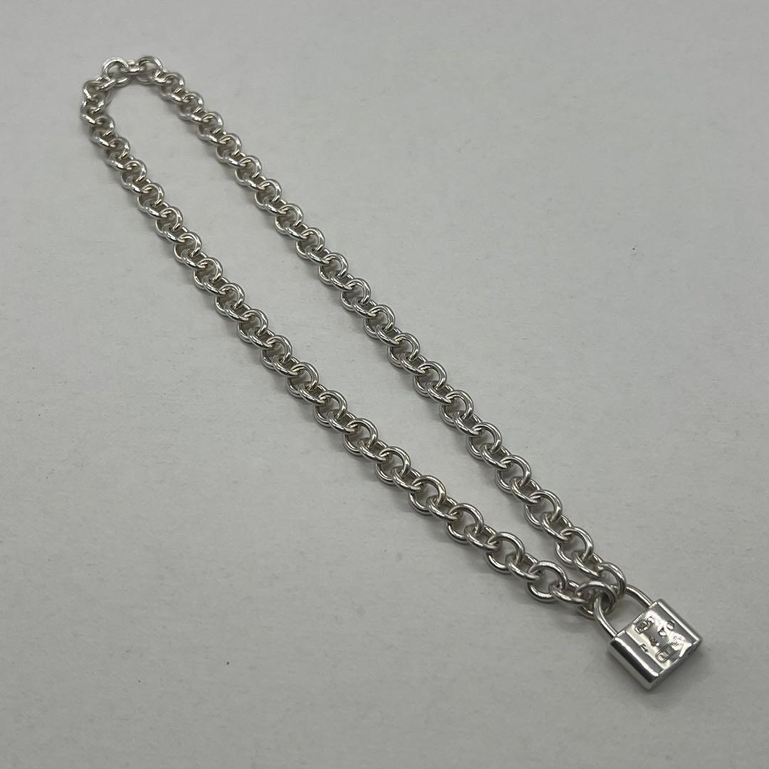 Tiffany & Co Cadena Lock Chain Necklace — view 3