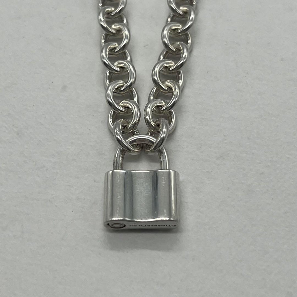Tiffany & Co Cadena Lock Chain Necklace — view 5