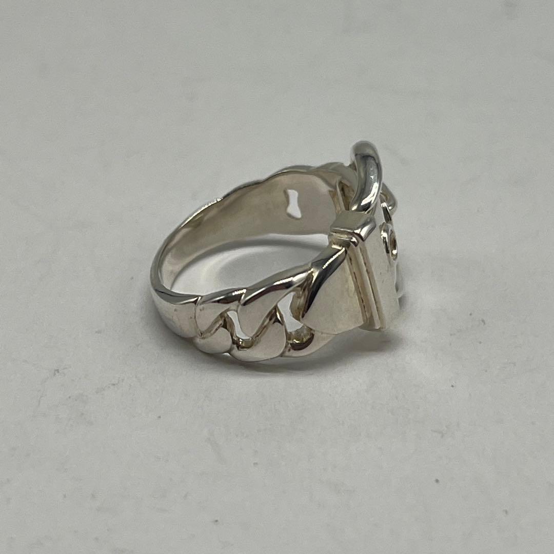 Hermes Boucles Sellier Ring Silver — view 5