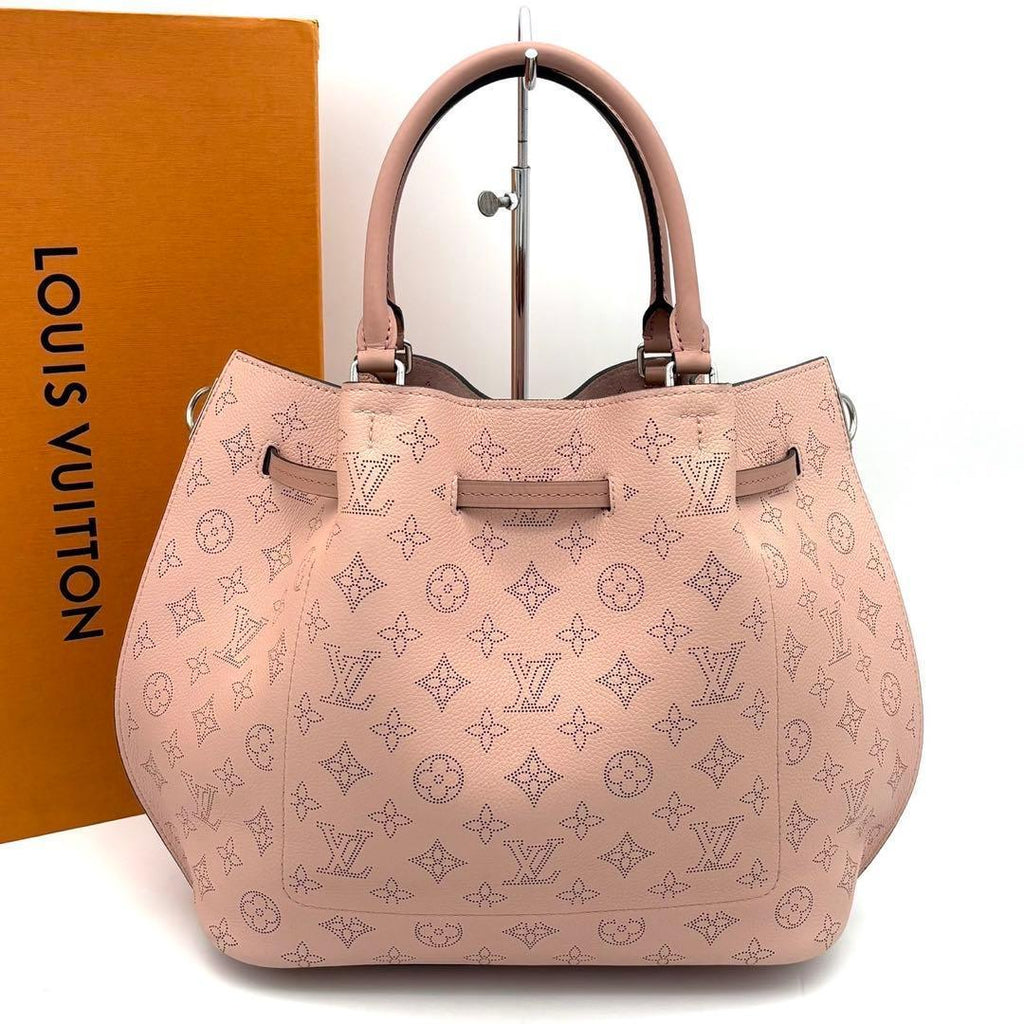 Louis Vuitton Mahina Girolatta Magnolia Handbag Pink — view 2