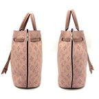 Louis Vuitton Mahina Girolatta Magnolia Handbag Pink — view 5