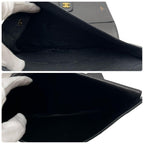 Chanel Bicolor Quilted Lambskin Clutch — view 8