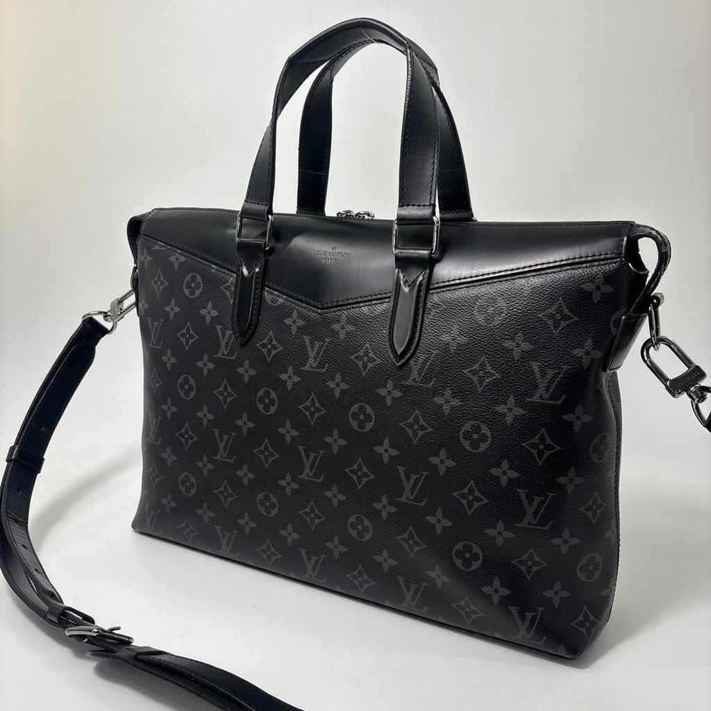 Louis Vuitton Monogram Eclipse Business Bag Black — view 2