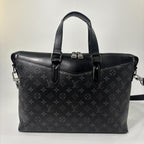 Louis Vuitton Monogram Eclipse Business Bag Black — view 5
