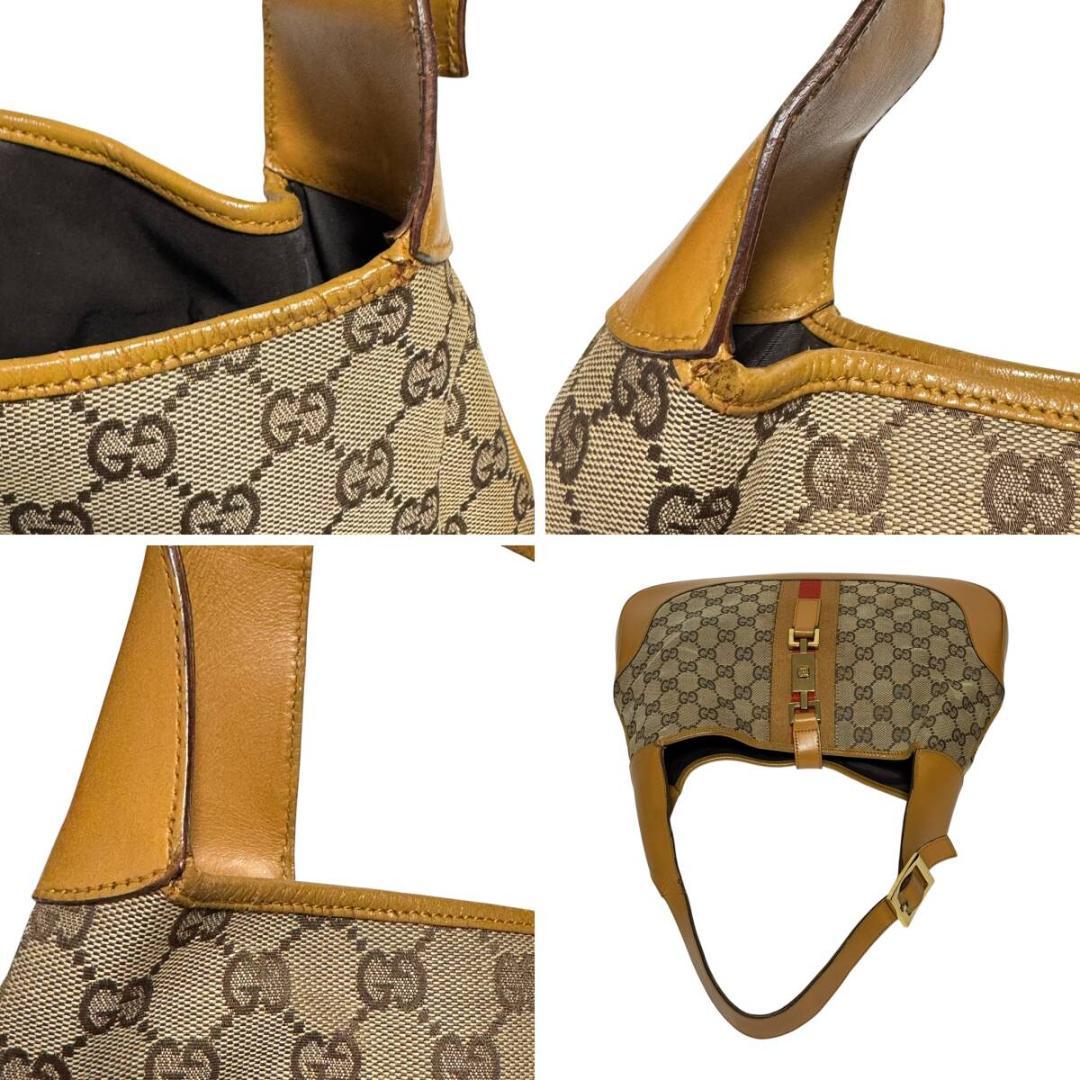 Gucci Jackie Bag Sherry Line GG Canvas — view 4