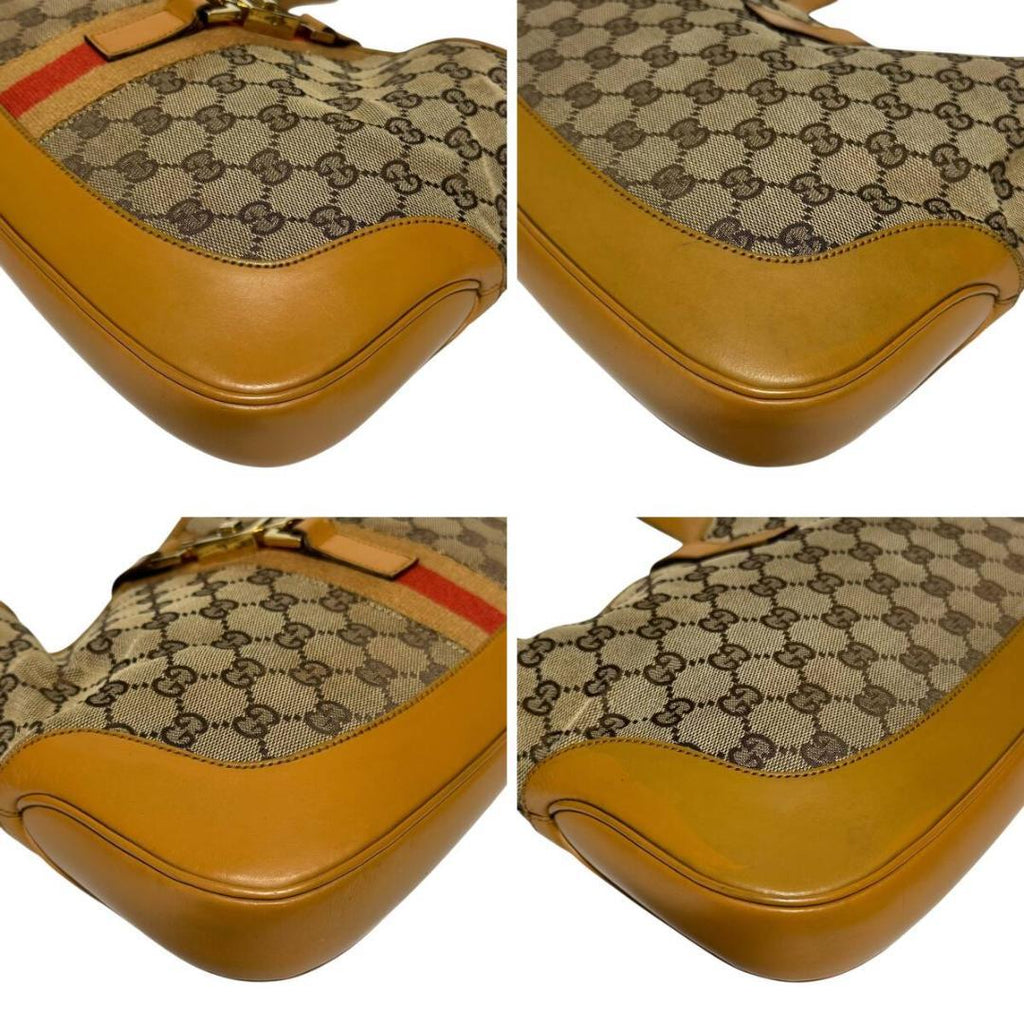 Gucci Jackie Bag Sherry Line GG Canvas — view 5