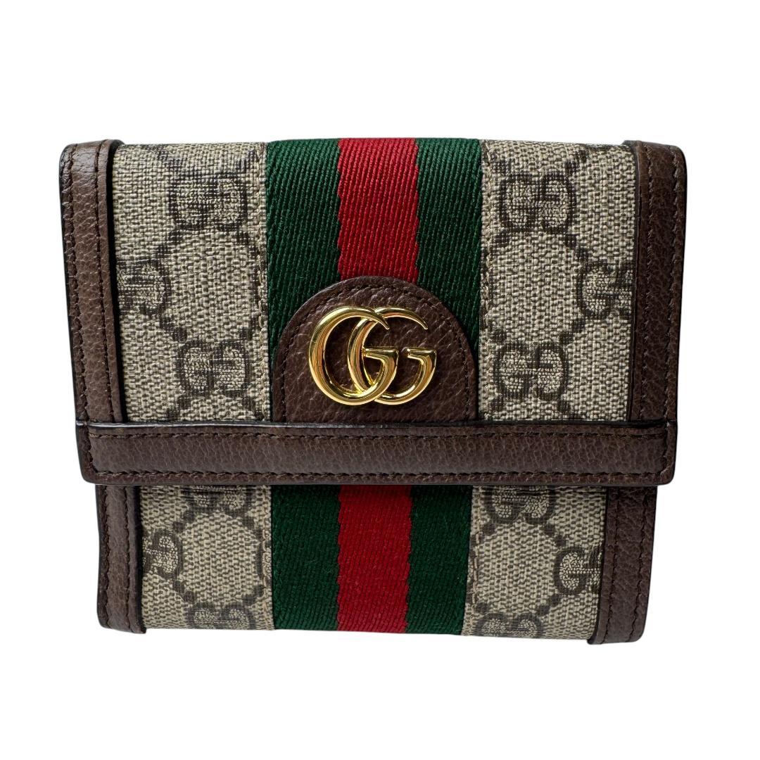 Gucci GG Supreme Compact Wallet — view 2