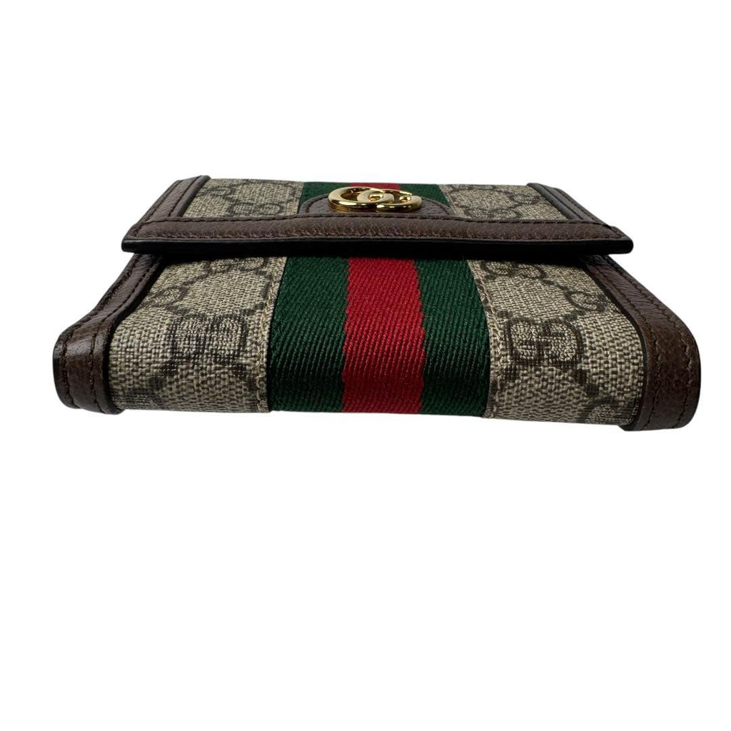 Gucci GG Supreme Compact Wallet — view 6