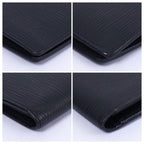 Louis Vuitton Portefeuille Brazza NM Epi Wallet Black — view 8