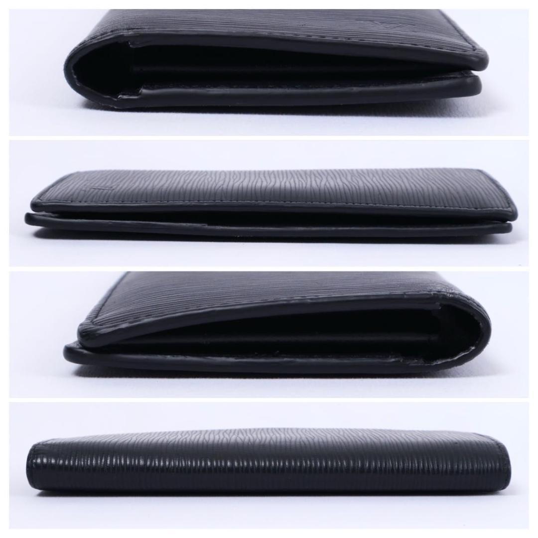 Louis Vuitton Portefeuille Brazza NM Epi Wallet Black — view 9