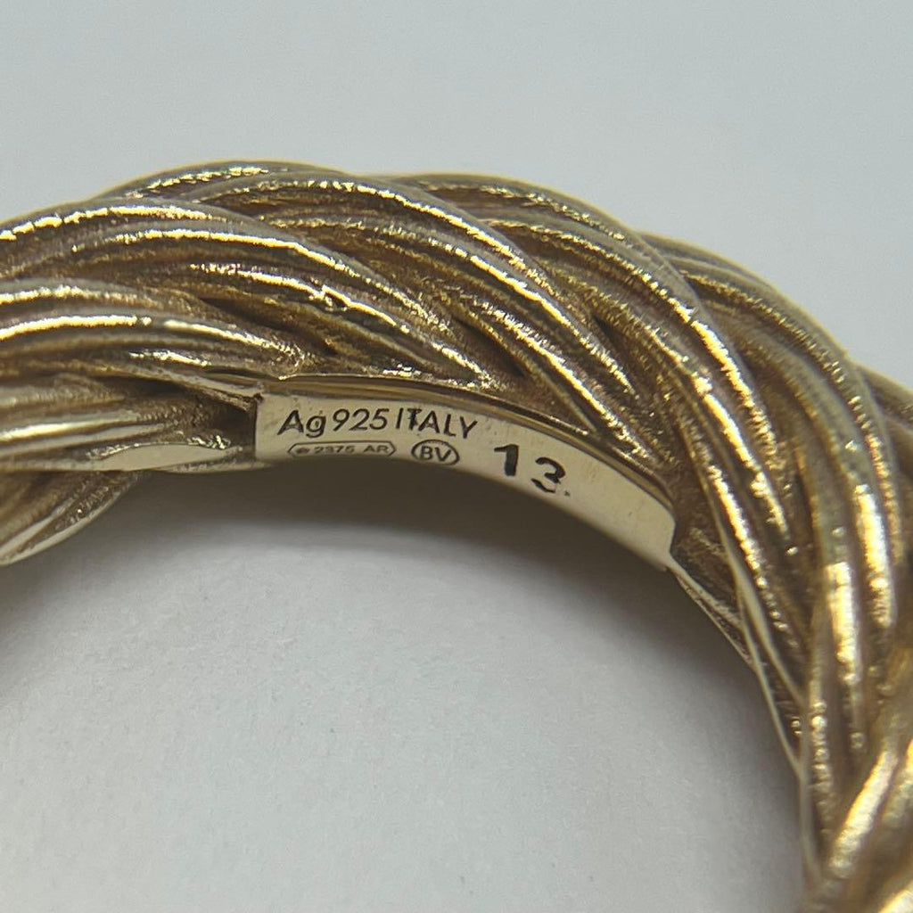 Bottega Veneta Twist Ring — view 8