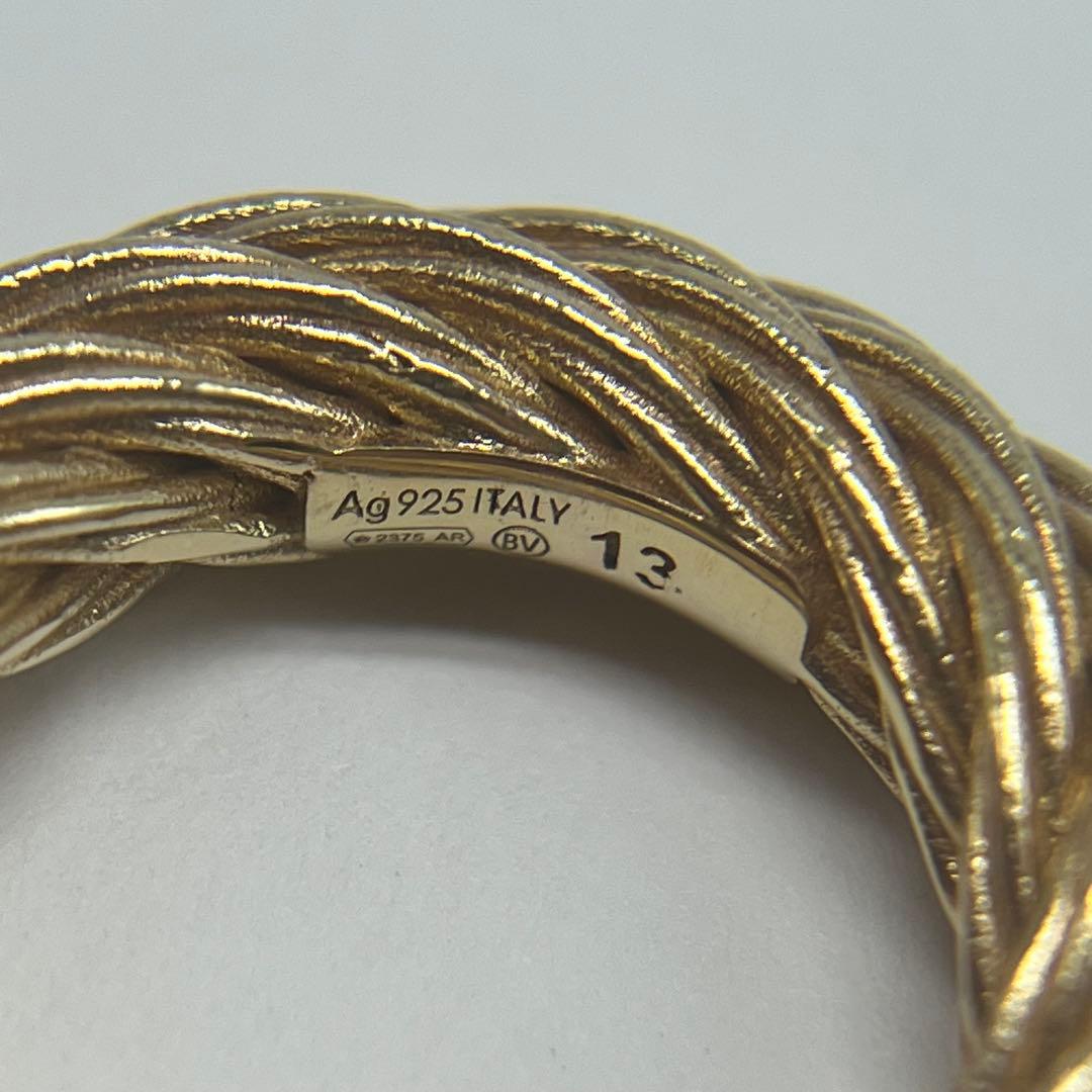 Bottega Veneta Twist Ring — view 8
