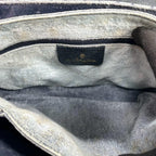 Gucci GG Sherry Line Shoulder Bag Navy Leather — view 6