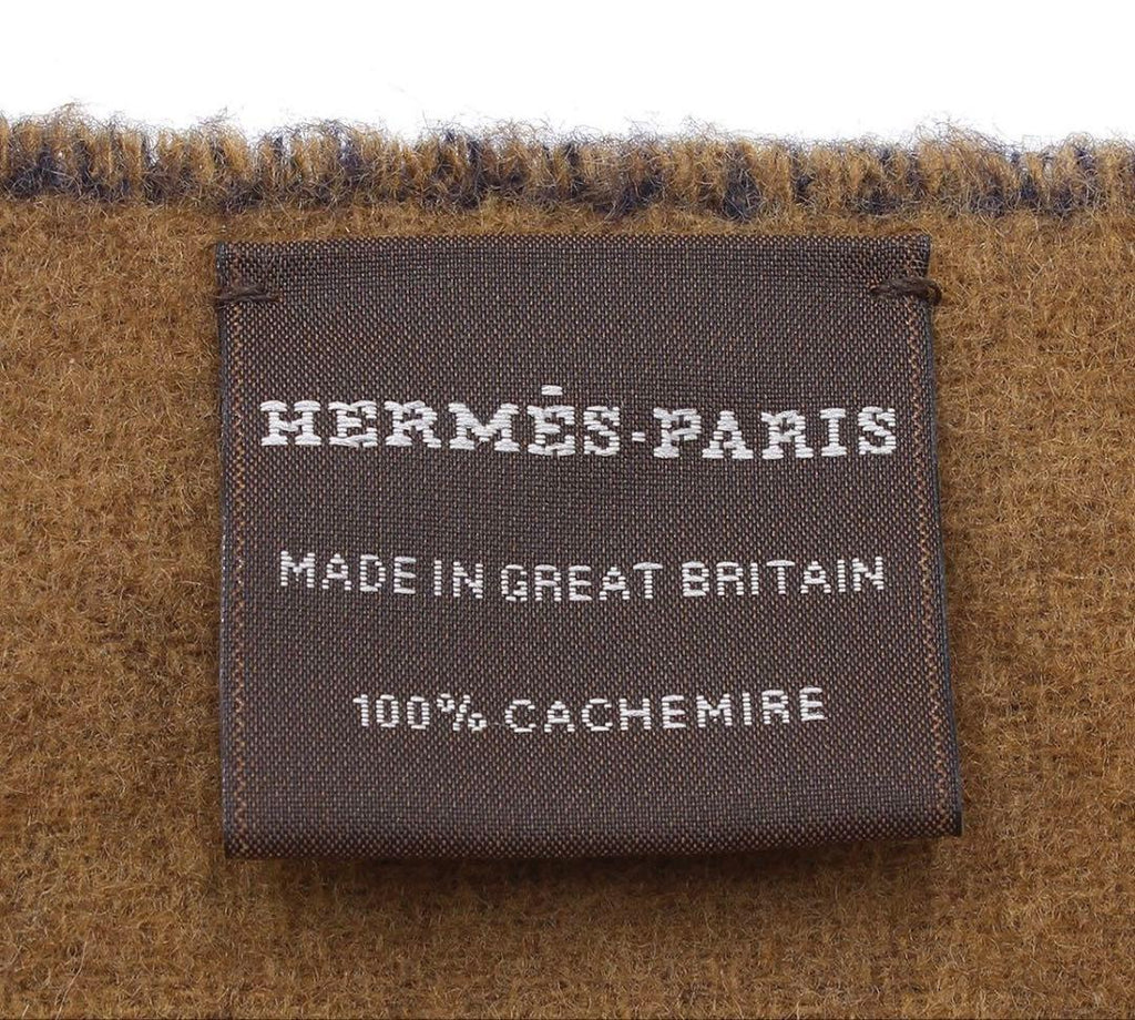 Hermes Horsebit Cashmere Scarf — view 6