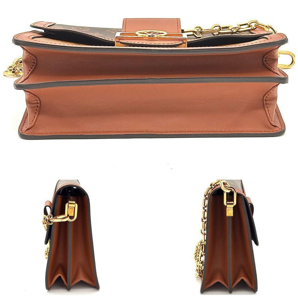 Louis Vuitton Shoulder Bag Dauphine MM Monogram 2-Way — view 4