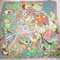 Hermes Carre Geant 140 Fleurs Dindiennes Indian Flower Scarf