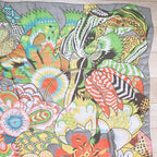 Hermes Carre Geant 140 Fleurs Dindiennes Indian Flower Scarf — view 3