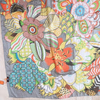 Hermes Carre Geant 140 Fleurs Dindiennes Indian Flower Scarf — view 4