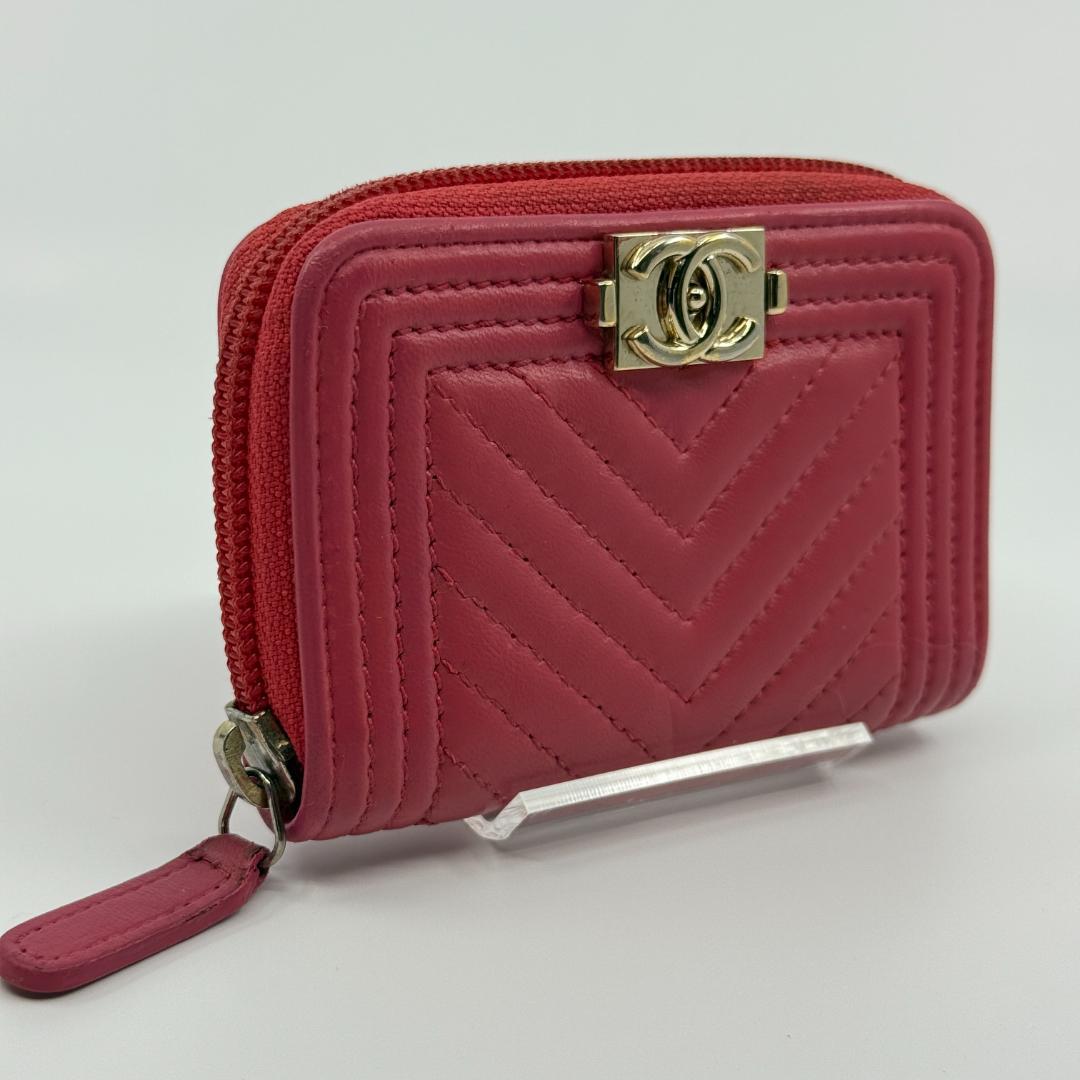 Chanel Boy Card Case Coin — view 3