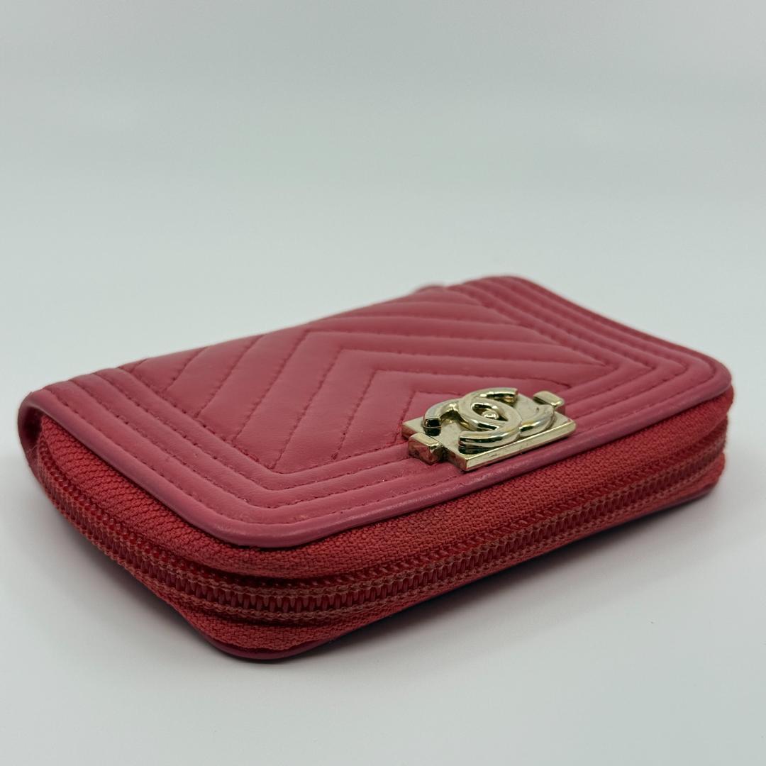 Chanel Boy Card Case Coin — view 6