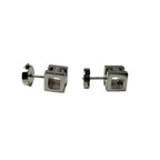 Hermes Cage de Ash Cube Earrings — view 7